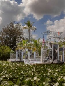 Airboats in the Florida Everglades